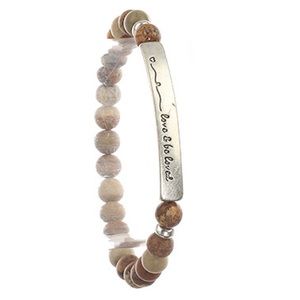 Love and Be Loved Stretch Bracelet NWT